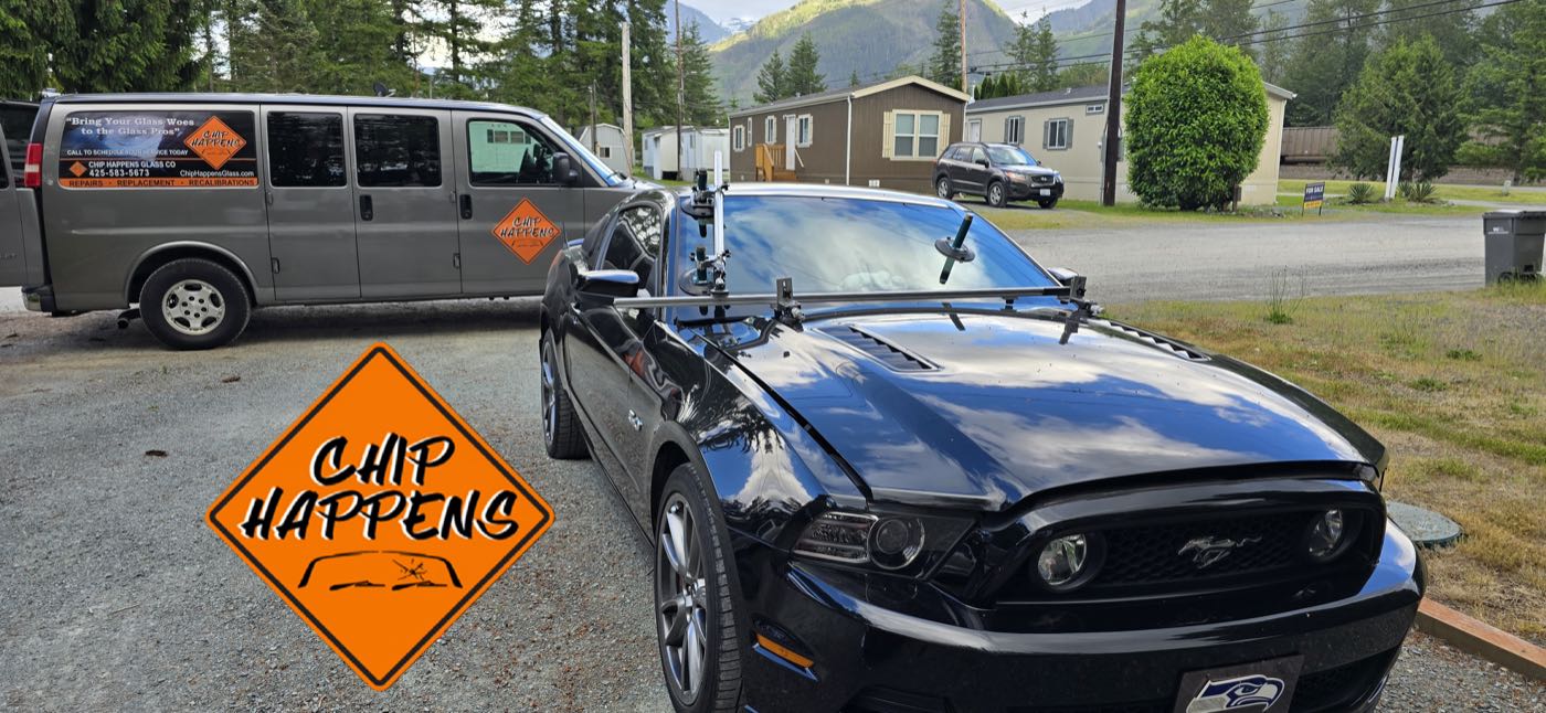 Mobile Auto Glass Repair job by Chip Happens Auto Glass